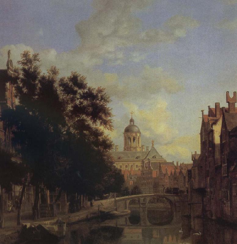 Jan van der Heyden City Vision oil painting image